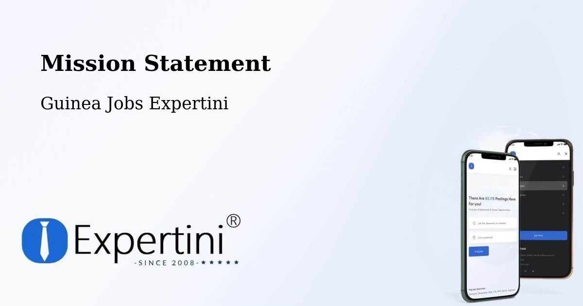 Corporate Mission – Boffa - Guinea Jobs Expertini